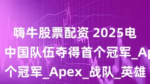 嗨牛股票配资 2025电竞世界杯，中国队伍夺得首个冠军_Apex_战队_英雄